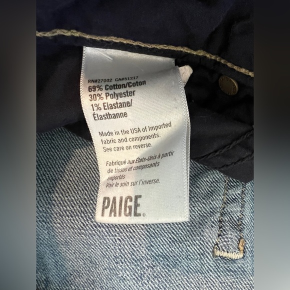 PAIGE Jean Denim Shorts - Picture 4 of 4